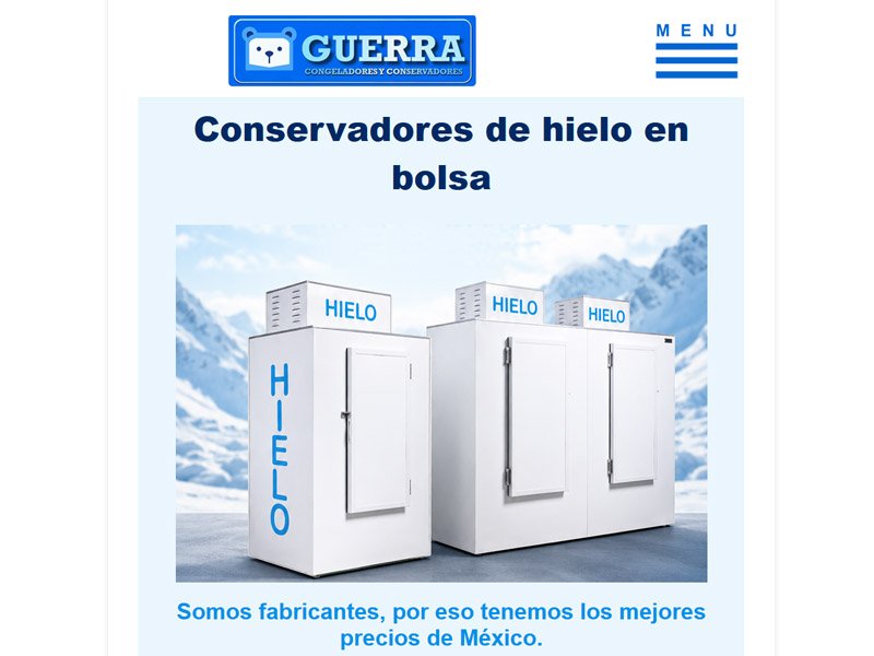 Guerra Conservadores de Hielo website